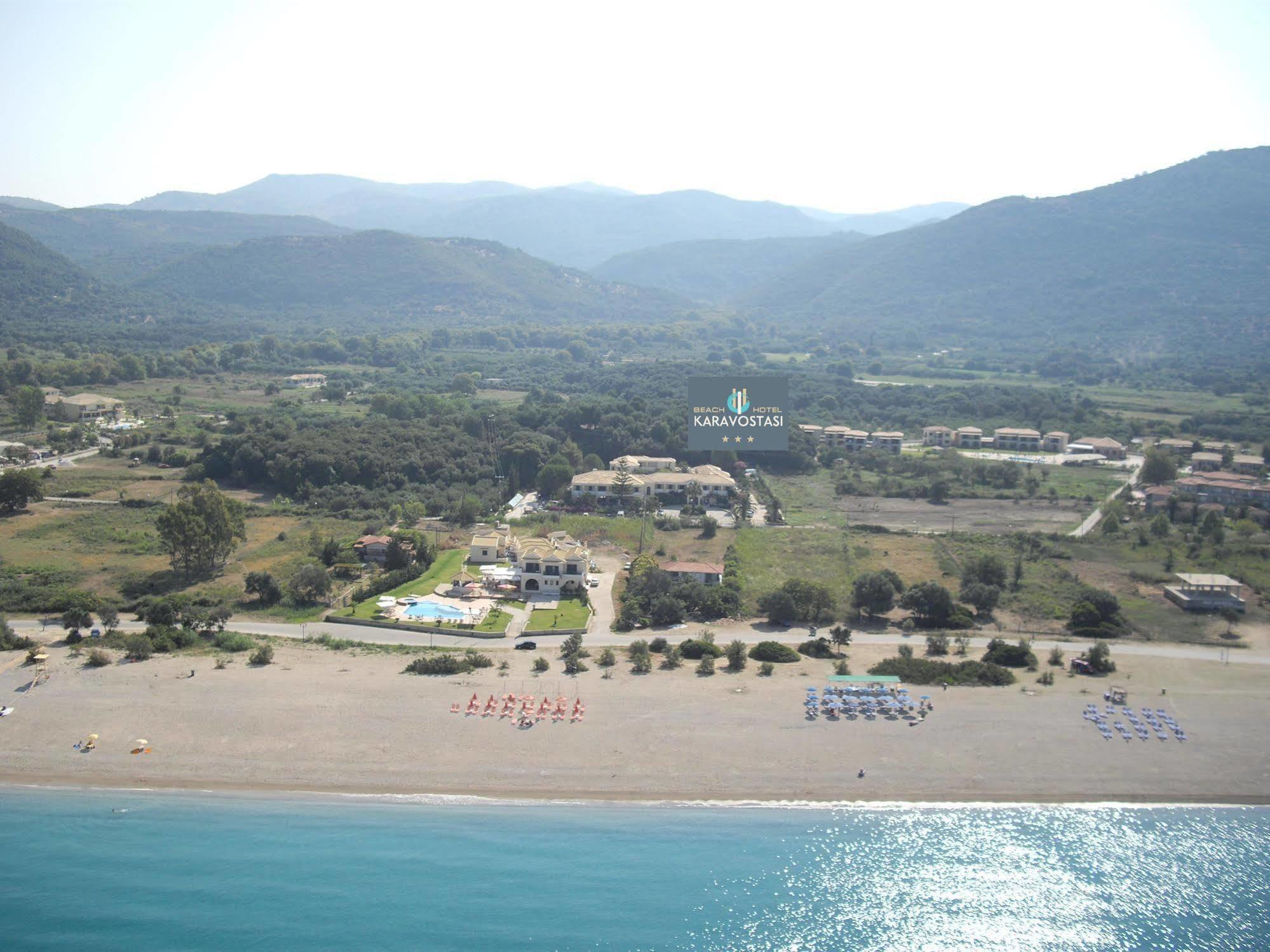 Karavostasi Beach Hotel 페르디카 외부 사진